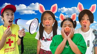 【寸劇】プールでのマナーと良い生活習慣を学んで夏休みを楽しもう!かえであーたん Kaede and Ahtan Learn Good Habits for Summer Vacation