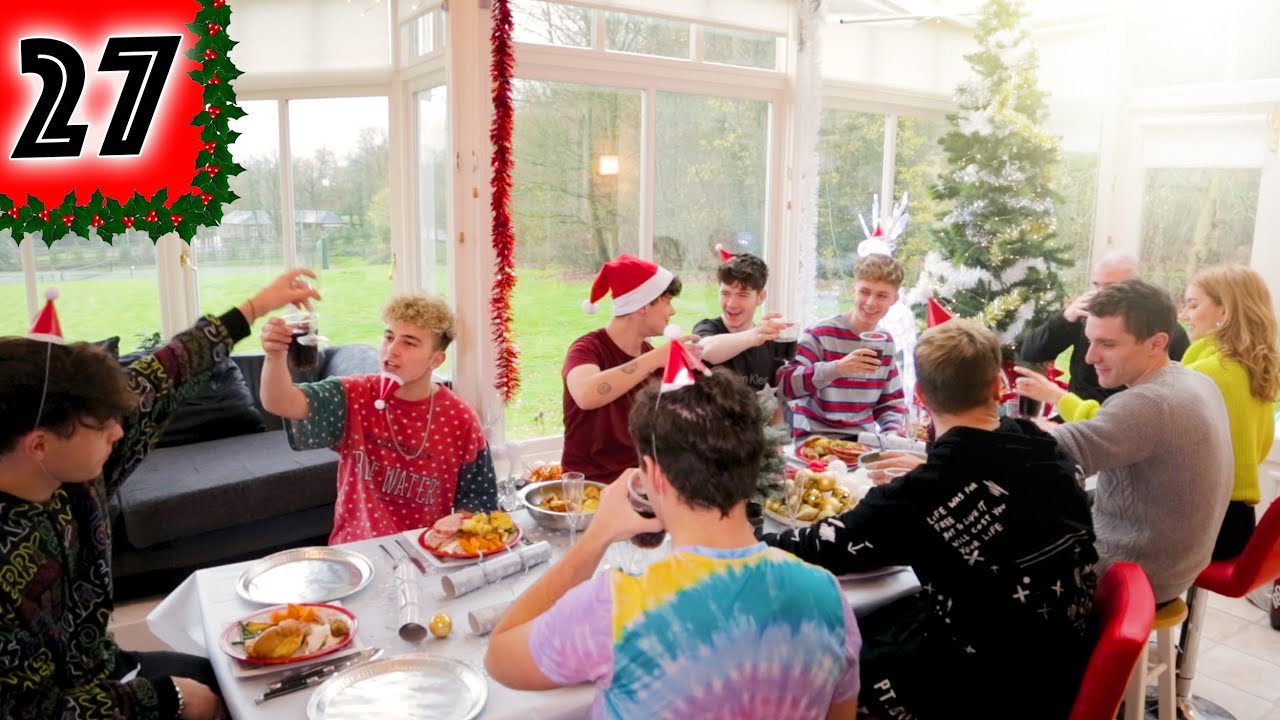 vlogs in spanish HRVY AND BLAIR CHRISTMAS MEAL! - VLOGMAS