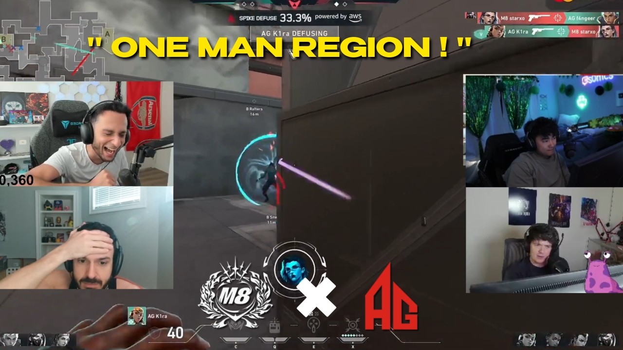 18 minutes of Unbelievable Moments from M8 vs AG | Valorant Masters Santiago 2026