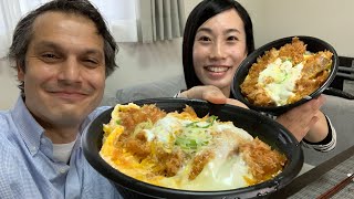 Tokyo’s Katsudon Food Delivery Experience | Japanese Deep-fried Pork Cutlet w/ Egg on Rice Bento