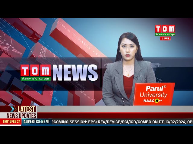 LIVE | TOM TV 3:00 PM MANIPURI NEWS, 11 MAY 2024 class=