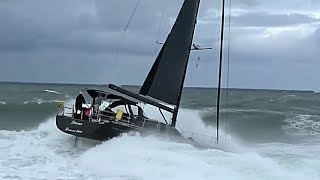 🌪️ TEMPÊTE ❗MÉGA HOULE❗, OCÉAN EN FURIE VAGUES EXTRÊMES À CAPBRETON. 🌊⚠️📛