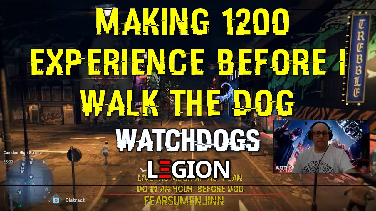 Live: Under 60 mins to get 1200 XP + Influence Before I Feed / Walk The Dog