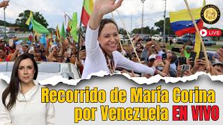 Recorrido de María Corina Machado por Venezuela EN VIVO