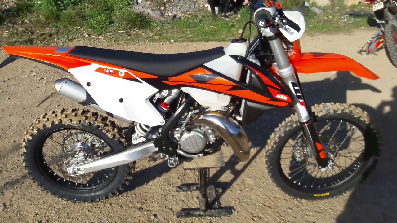 New Ktm 125 xc-w 2018 - YouTube