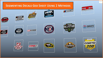 Segmenting Decals Geometry Sheet Using 2 Methods