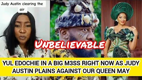 YUL EDOCHIE IN A BIG M3SS RIGHT NOW AS JUDY AUSTIN PLAINS AGAINST OUR QUEEN MAY 
