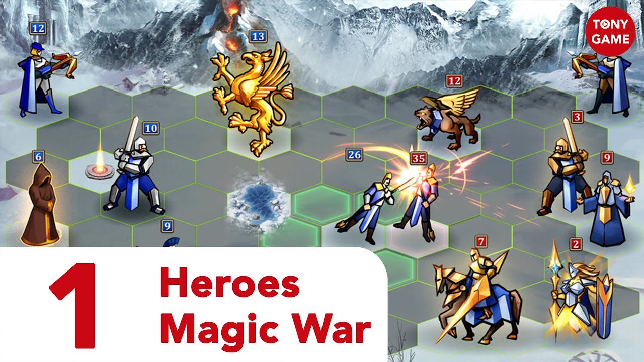 Мобильная игра Heroes Magic. Герои войны и магии