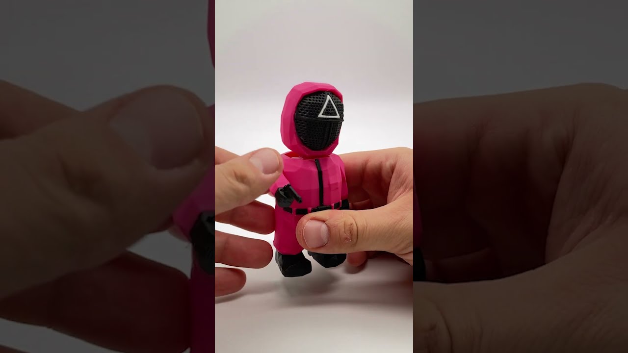 5 Squid Game 3D Prints AzureFilm SquidGame SquidGameSeason2 Fdmprinting 3dfilaments
