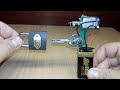 How To Make Electric Lock Pick Machine