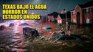 Mira cómo quedó Estados Unidos! Texas Bajo el Agua, Autos Flotando en las Calles
