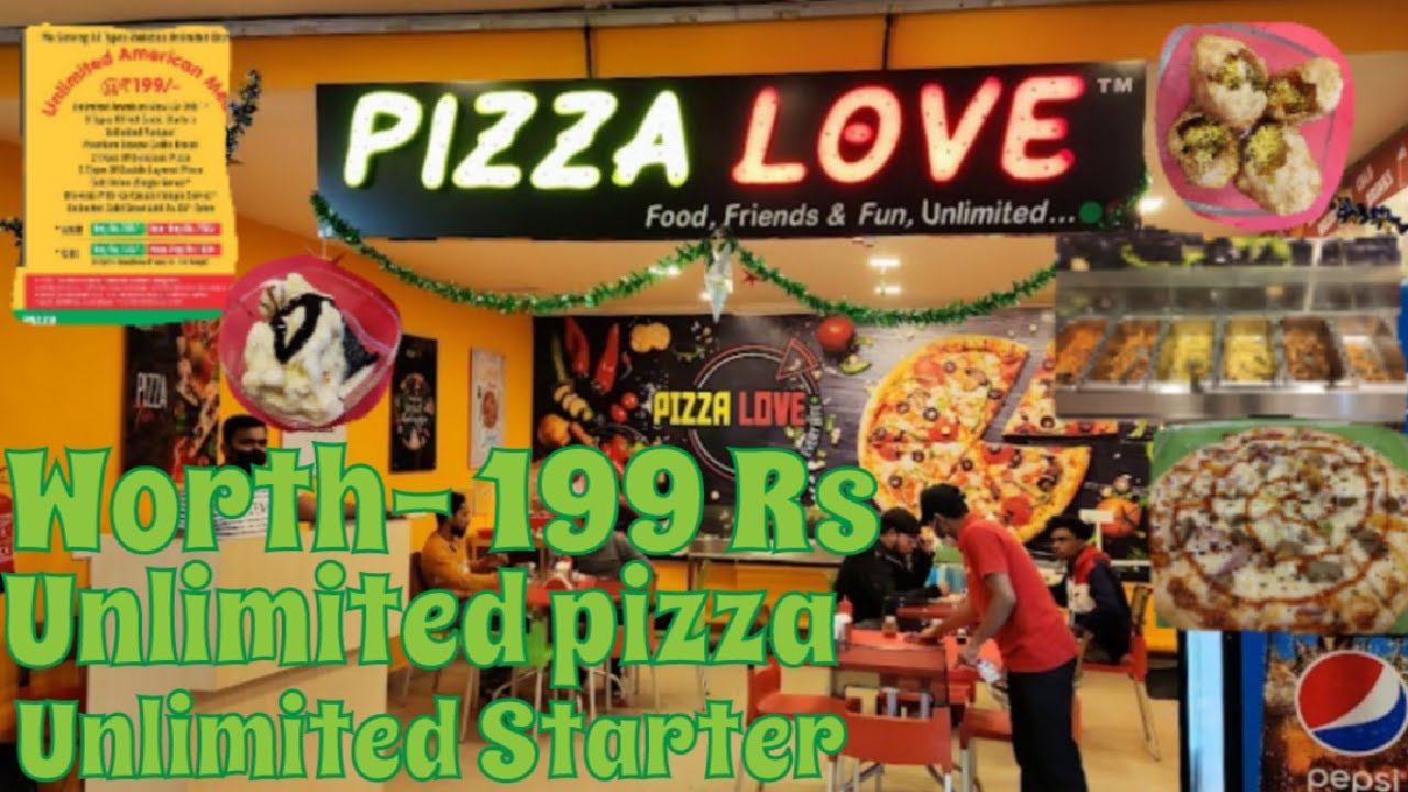 Unlimited food buffet worth Rs 199 First time in Durgapur pizza