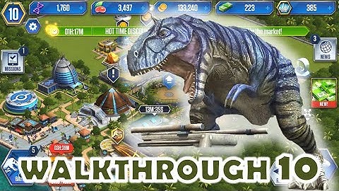 Jurassic World Game - Level 10 | Walkthrough