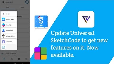 Update Of Universal SketchCode (Almighty StoreWare)