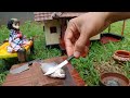 Miniature fishing and cooking  full fish fry  part2 vistha channel  miniature cooking malaylam