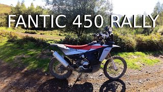 Fantic 450 Rally. Prueba en el homenaje a Albertito.