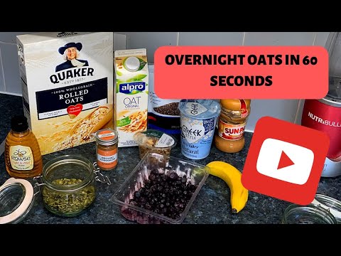 Overnight Oats in 60 seconds