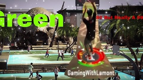 My 81 Overall Offensive Threat Is A 99 In Disguised NBA 2K20