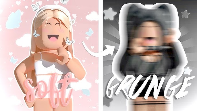 ♡ Soft Aesthetic Roblox girl faces ♡