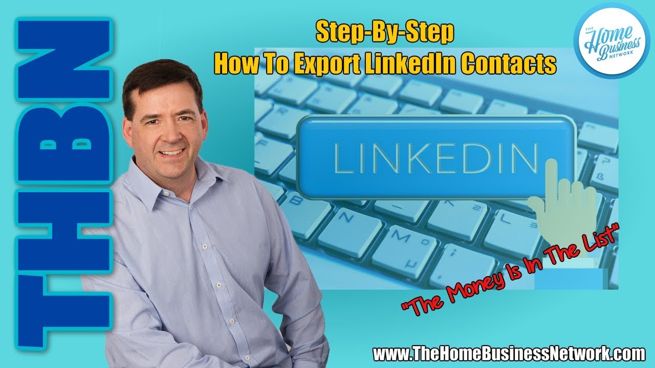 How To Export Linkedin Contacts - YouTube