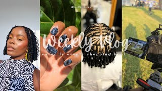 #weeklyvlog: maintance day | Maxhosa Festival | Hairstyle under R650 +wash| shopping try on h\&m haul