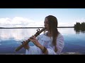 Native American Flute by the Lake