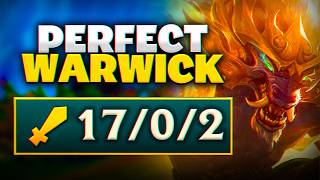 RANK 1 WARWICK HAS A PERFECT JUNGLE GAME
