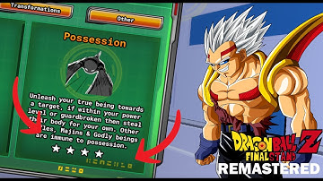 (PATCHED) How to master possession | DBZ Final Stand: Remastered