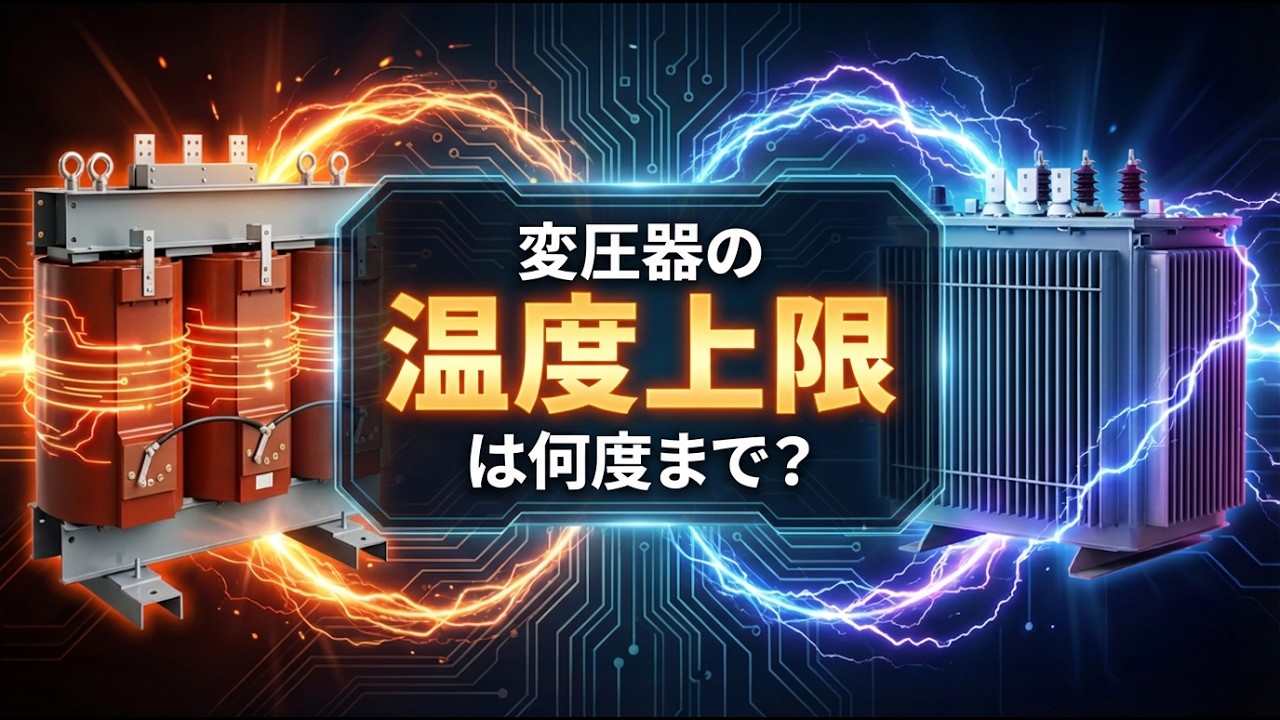 【変圧器】寿命が半分に？知らないと怖い「6度則」と油入・モールド式の温度管理ポイント徹底解説