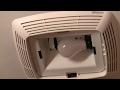 How to replace the ceiling exhaust fan and light in the bathroom