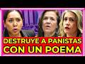 ¡CON DEDICATORIA ESPECIAL! Diputada de Morena exhibe la hipocresía del PAN con un poema