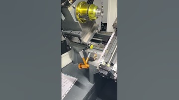 Swiss CNC Lathe Primary and Auxiliary Spindle Movement Accuracy Test #cnclathe