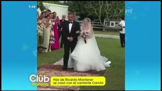 La hija de Ricardo Montaner se casó el pasado fin de semana