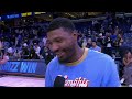 Marcus Smart Walk Off Interview | Grizzlies vs. Pistons