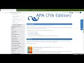 Finding and referencing images using apa 7