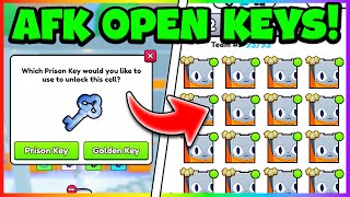 🗝️HOW TO *AFK* OPEN PRISON KEYS (FREE HUGES!) | Pet Simulator 99