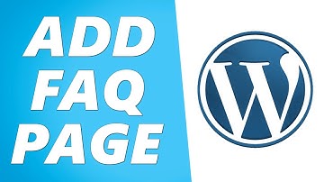 How to Add FAQ in Wordpress (Simple)