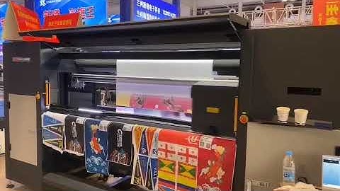 Yaselan 2.2m double sided flag printer with fast printing speed