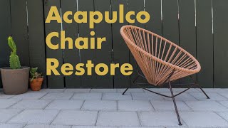 Restoring an Acapulco Chair