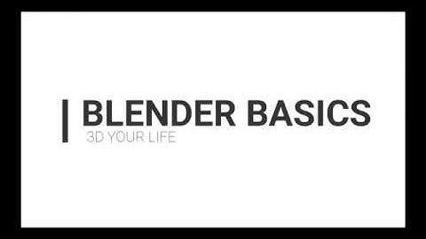 BlenderLife Basics UV Unwrap Video (1)