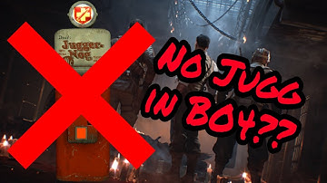 NO JUGGERNOG in Black Ops 4 Zombies??