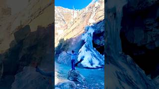 Explore spiti this video #mountains #travelvlog #kaza #ChichamBridge #IceCafe #spitivalley