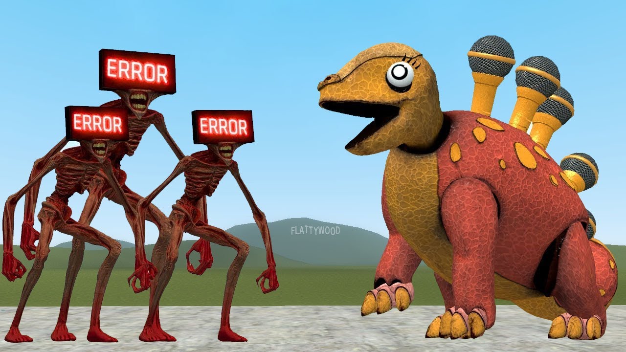 I FOUND STEGOPHONE DINO TOY FROM PIANOSAURUS FAMILY POPPY PLAYTIME 4 In Garry's Mod!