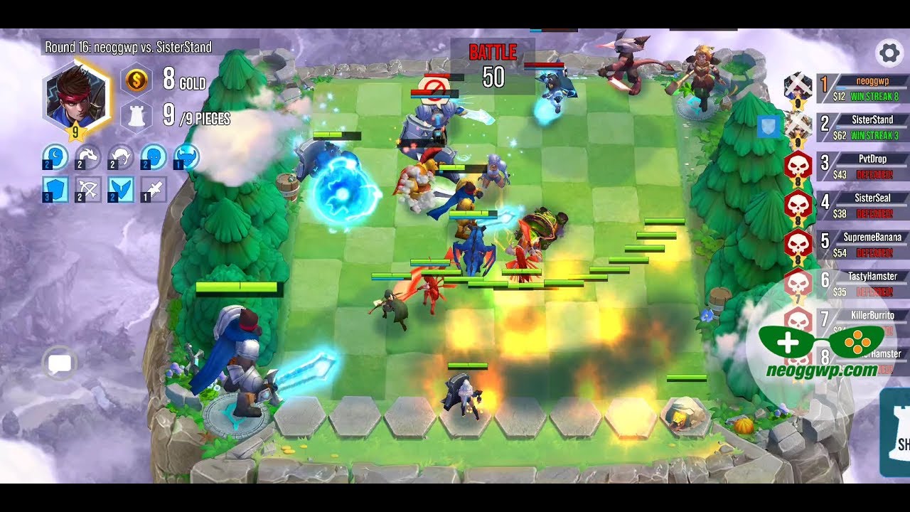 AUTO CHESS MOBILE (REAL) - ANDROID BETA GAMEPLAY 