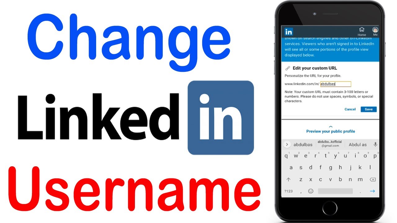 How to Change LinkedIn Profile URL | How to Change your LinkedIn Profile URL | Smart Tech Skills - YouTube how-to-change-linkedin-profile-url-how-to-change-your-linkedin-profile-url-smart-tech-skills-youtube