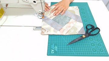 ✨ DIY Patchwork Pillow Tutorial | Easy & Stylish Home Decor ✨