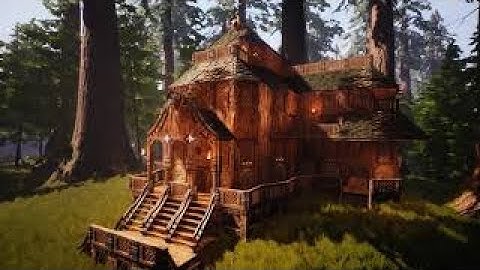 HOW TO BUILD A FOREST BASE [ TIMELAPSE ] - Conan Exiles: Isle of Siptah