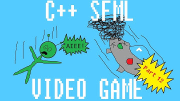 How to Code C++ SFML Video Game Day 12 / Gravity Function