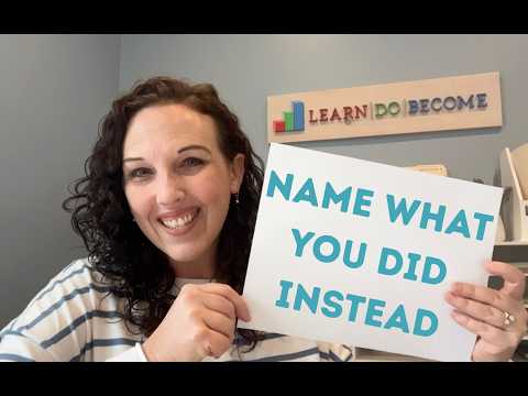 Name What You Did Instead (Simple Productivity Tip When Your List Doesn’t Get Done)