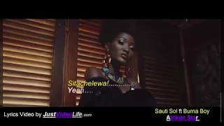 Sauti Sol ft Burna Boy - Afrikan Star (Lyric Video) chords